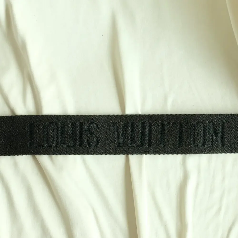 Louis Vuitton Aerogram Takeoff Sling Bag - Black Leather